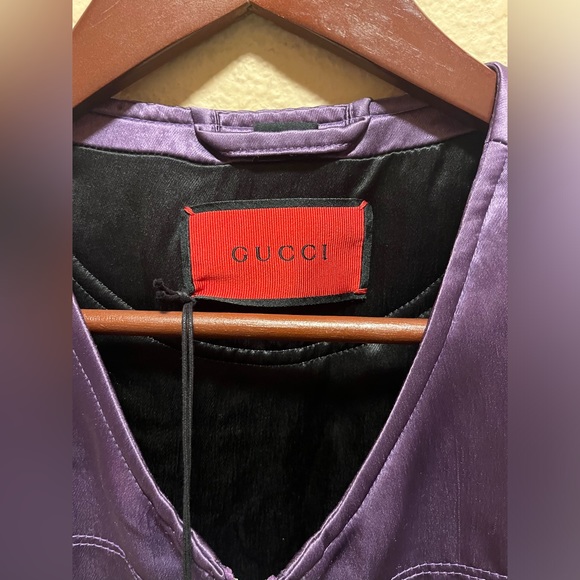 New Gucci GG Logo Zipper Vest Size 48 / US M - Picture 12 of 12